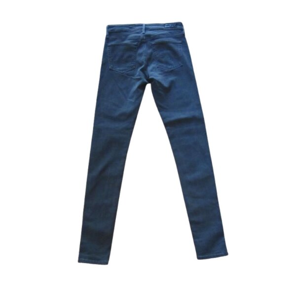 Adriano Goldschmied Farrah Aldgate Dark Gray High Rise Skinny Jeans Size 26R - Picture 5 of 11